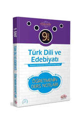 Editör Yayınevi 9. Sınıf Türk Dili Edebiyatı Öğretmenin Ders Notları - Editör Yayınları