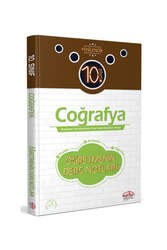 Editör Yayınevi 10. Sınıf Coğrafya Öğretmenin Ders Notları - Editör Yayınları