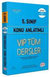 Editör Yayınevi - Editör Yayınları 5. Sınıf VIP Tüm Dersler Konu Anlatımı Mavi Kitap