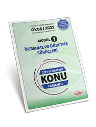 Editör Yayınevi Uzman ve Başöğretmen Modül 1 Öğrenme ve Öğretme Süreçleri Özet ve Öğretici Konu Fasikülü - Editör Yayınları