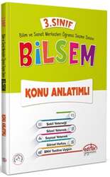 Editör Yayınları 2023 3.Sınıf Bilsem Konu Anlatımlı - Editör Yayınları