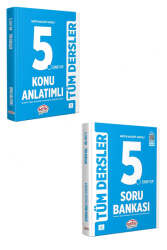 Editör Yayınları 2025 5.Sınıf Tüm Dersler Konu Anlatımı ve Soru Bankası Seti - Editör Yayınları