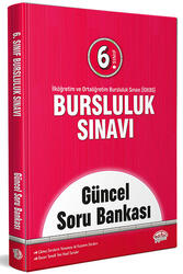 Editör Yayınevi - Editör Yayınları 6. Sınıf Bursluluk Sınavı Güncel Soru Bankası İOKBS