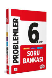 Editör Yayınları 2025 6.Sınıf Problemler Soru Bankası - Editör Yayınları