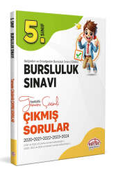 Editör Yayınları 5.Sınıf Bursluluk 5 Yıl Çıkmış Sorular ve Çözümleri - Editör Yayınları