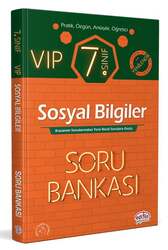 Editör Yayınevi - Editör Yayınları 7. Sınıf VIP Sosyal Bilgiler Soru Bankası