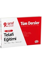 Editör Yayınevi - Editör Yayınları 9. Sınıf Tüm Dersler Hızlı Telafi Eğitimi
