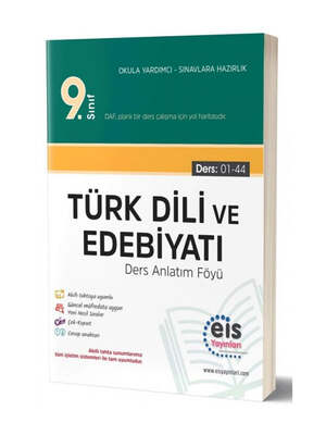 Eis Yayınları 9. Sınıf Türk Dili ve Edebiyatı Ders Anlatım Föyü - 1