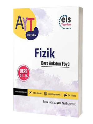 Eis Yayınları AYT Hazırlık DAF Fizik Ders Anlatım Föyü - 1
