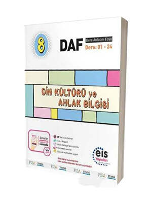 Eis Yayınları 8. Sınıf DAF Din Kültürü ve Ahlak Bilgisi Ders Anlatım Föyü - 1