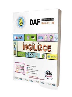Eis Yayınları 8. Sınıf DAF İngilizce Ders Anlatım Föyü - 1