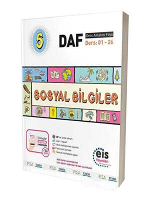 Eis Yayınları 5. Sınıf DAF Sosyal Bilgiler Ders Anlatım Föyü - 1