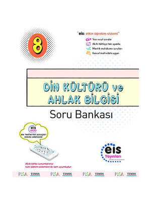 Eis Yayınları 8.Sınıf LGS Din Kültürü ve Ahlak Bilgisi Soru Bankası - 1