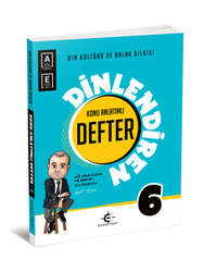 Eker Test Yayınları - Eker Test 6. Sınıf Din Kültürü ve Ahlak Bilgisi Dinlendiren Defter Konu Anlatımlı