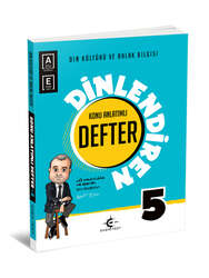 Eker Test Yayınları - Eker Test 5. Sınıf Din Kültürü ve Ahlak Bilgisi Dinlendiren Defter Konu Anlatımlı