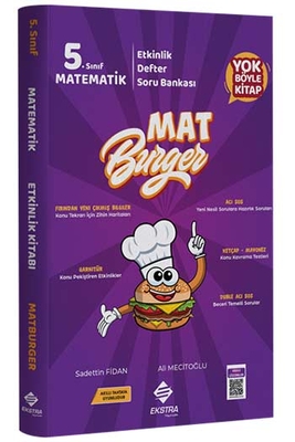 Ekstra Yayıncılık 5. Sınıf Matematik MatBurger Kitabı - 1