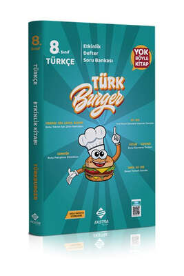 Ekstra Yayınları 8. Sınıf LGS Türkburger Türkçe Soru Bankası - 1