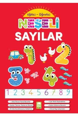 ​Ema Kitap Eğitici Öğretici Neşeli Sayılar - 1