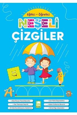 ​Ema Kitap Eğitici Öğretici Neşeli Çizgiler - 1