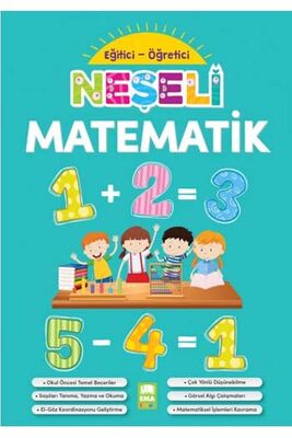 ​Ema Kitap Eğitici Öğretici Neşeli Matematik - 1