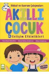 Ema Kitap - Ema Kitap Akıllı Çocuk Dikkat ve Kavram Çalışmaları Gelişim Etkinlikleri