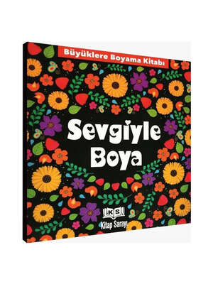 ​Ema Kitap Sevgiyle Boya Küçüklere Boyama Kitabı - 1