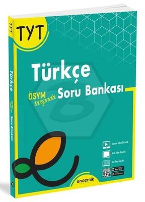Endemik Yayınları 2022 TYT Türkçe Soru Bankası - 1
