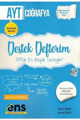 ​ENS Yayıncılık AYT Coğrafya Destek Defterim - 1