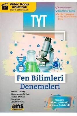 ENS Yayıncılık TYT Fen Bilimleri 12'li Deneme - 1