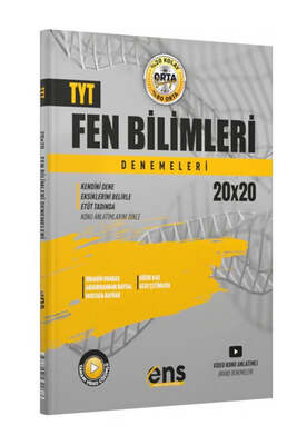 ENS Yayınları 2022 TYT Fen Bilimleri 20x20 Deneme - 1