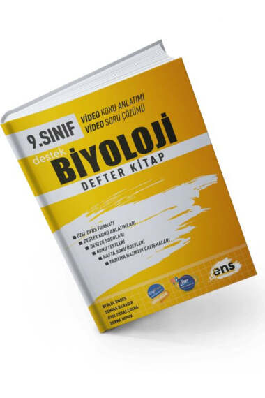 ENS Yayınları 9.Sınıf Biyoloji Defter Kitap - 1