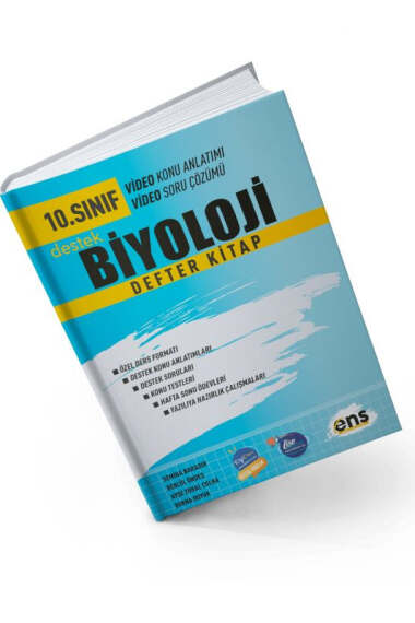 ENS Yayınları 2024 10.Sınıf Biyoloji Defter Kitap - 1