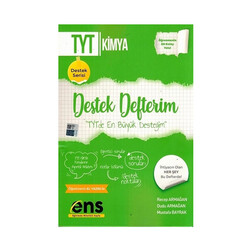 ENS Yayıncılık - ENS Yayıncılık TYT Kimya Destek Defterim