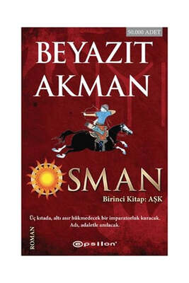 Epsilon Yayınevi Osman Birinci Kitap - Aşk - 1