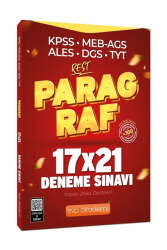 EVP Akademi KPSS MEB-AGS ALES DGS TYT Paragraf Rest Serisi 17x21 Çözümlü Deneme - EVP Akademi