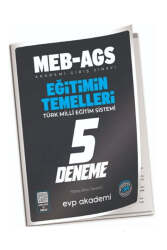 EVP Akademi 2025 MEB-AGS Eğitimin Temelleri 5 Deneme - EVP Akademi