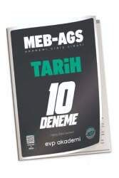 EVP Akademi 2025 MEB-AGS Tarih 10 Deneme - EVP Akademi