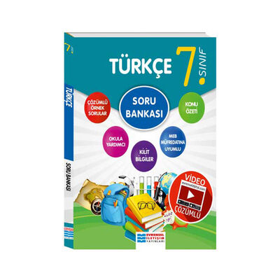 ​Evrensel İletişim Yayınları 7. Sınıf Türkçe Video Çözümlü Soru Bankası - 1