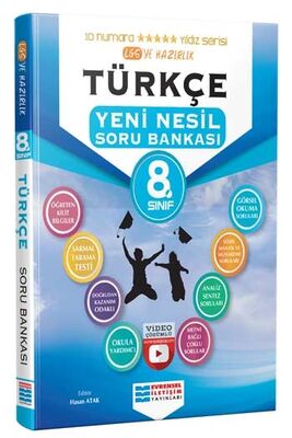 Evrensel İletişim Yayınları 8. Sınıf Türkçe Video Çözümlü Soru Bankası - 1