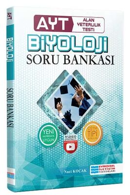 ​Evrensel İletişim Yayınları AYT Biyoloji Video Çözümlü Soru Bankası - 1