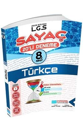 Evrensel İletişim Yayınları 8. Sınıf LGS Türkçe Sayaç Video Çözümlü 20 li Deneme - 1