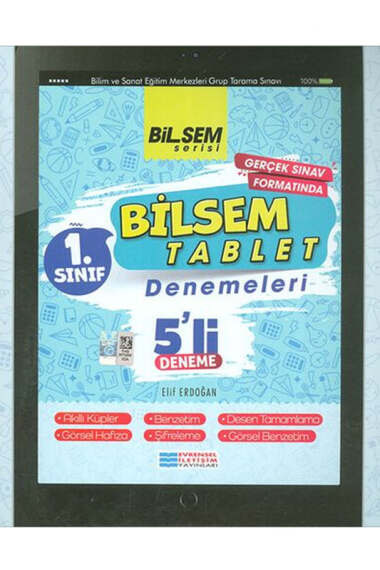 Evrensel İletişim Yayınları 1.Sınıf Bilsem Tablet 5'li Deneme - 1