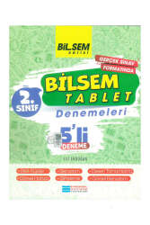 Evrensel İletişim Yayınları 2.Sınıf Bilsem Tablet 5'li Deneme - Evrensel İletişim Yayınları