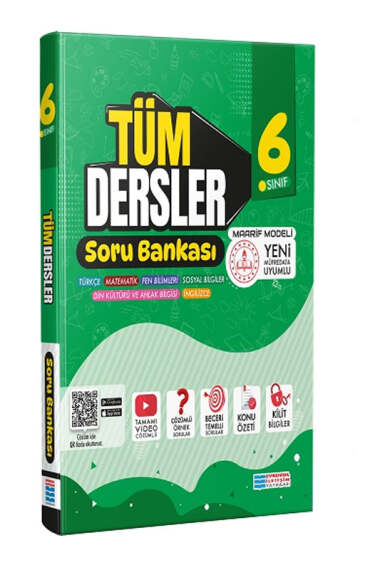 Evrensel İletişim 6.Sınıf Tüm Dersler Soru Bankası - 1