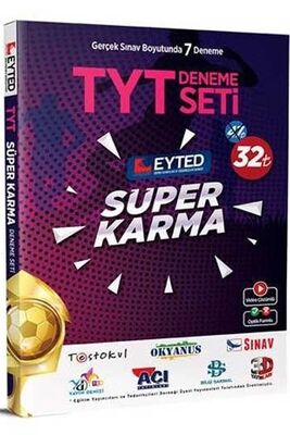 Eyted Yayınları TYT Süper Karma 7 li Deneme Seti - 1