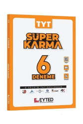 Eyted Yayınları 2025 TYT Süper Karma 6 Deneme Seti - Eyted Yayınları