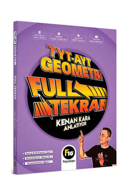 F10 Yayınları 2023 TYT-AYT Geometri Full Tekrar Video Ders Kitabı - 1