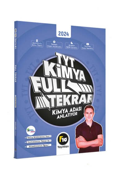 F10 Yayınları Kimya Adası TYT Kimya Full Tekrar Video Ders Kitabı - 1