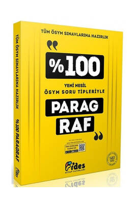 Fides Yayınları %100 ÖSYM Soru Tipleriyle Paragraf - 1