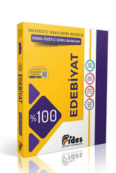 Fides Yayınları Tüm ÖSYM Sınavlarına Hazırlık %100 Edebiyat Konu Özetli Soru Bankası - Fides Yayınları